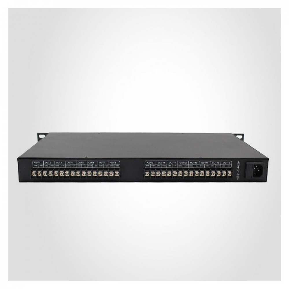 RackMount PowerSupply(12V 20A 16CH) 